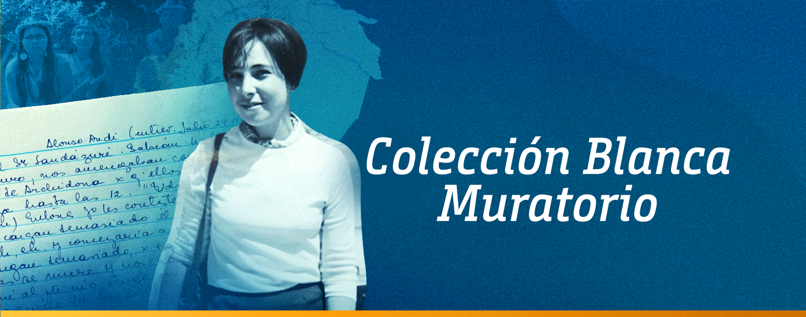 Blanca Muratorio en su archivo